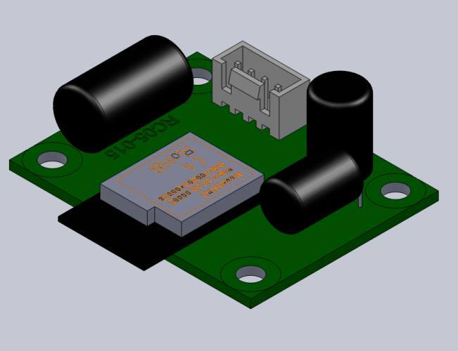 4D Deep & Slim WiFi Module PCB